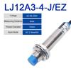 LJ12A3-4-Z/BX LJ12A3-4-Z/BY Датчик приближения Индуктивный датчик приближения Переключатель обнаружения NPN/PNP DC 6-36V Датчик приближения 12 мм