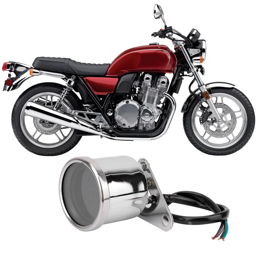 Мотоциклетный ЖК-метр Тахометр Датчик Одометр Спидометр 0 199 км/ч Электросеребрение