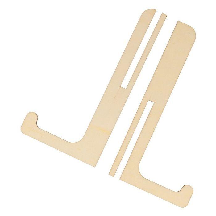 Chevalet en bois - ARTEMIO - Collection On se Marie - 14 x 7 cm - Décoration mariage - DIY