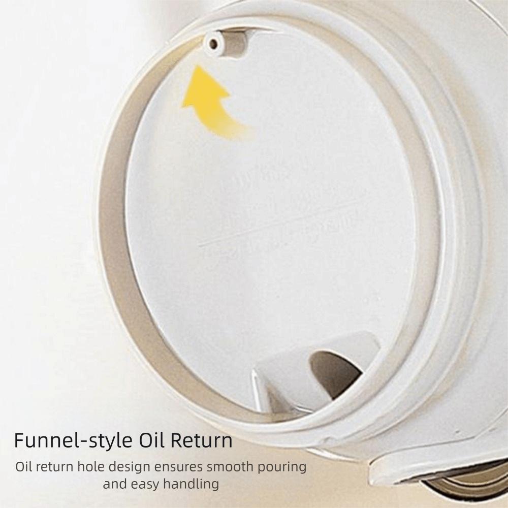 600ML Glass Oil Bottle Large Capacity Soy Sauce Dispenser Multi-functional Oil Dispenser  Soy Sauce