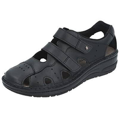 Женские слипоны на липучке Berkemann Tec-pro larena sneaker чёрные