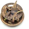Sundial Compass In Wooden Case - Gilbert Sundial Camping/Hiking Accessories In Style