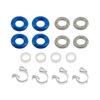4 Sets CM529229A Auto Fuel Injectors Seals Repair Kit for Ford Escape 2013-2016 Fiesta 14-17 Fusion 13-14 Transit Connect 14-16