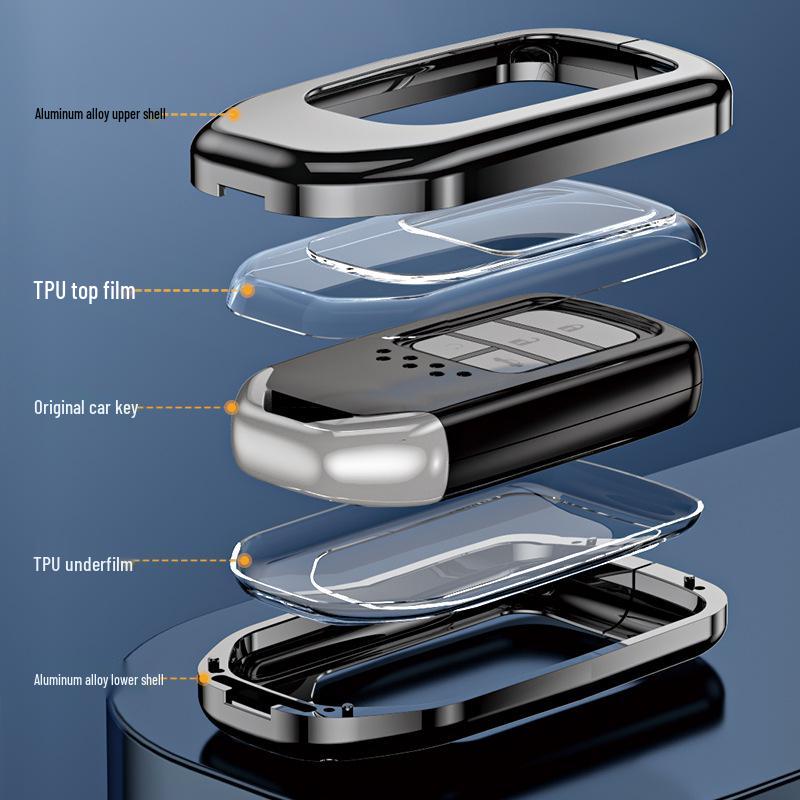 Комплект корпуса и пряжки для ключа-брелока Honda для CR-V, Accord, Avancier, Elysion, Civic