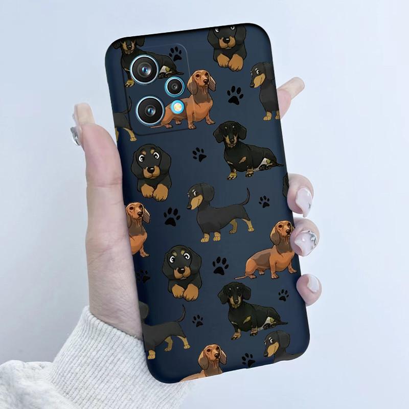 Чехол для телефона Realme 9 Pro Plus RMX3392 RMX3393 Дизайн 'Цветочная Девочка' Мягкий Силикон ТПУ Задняя Панель Для Realme9 4G RMX3521 Чехлы