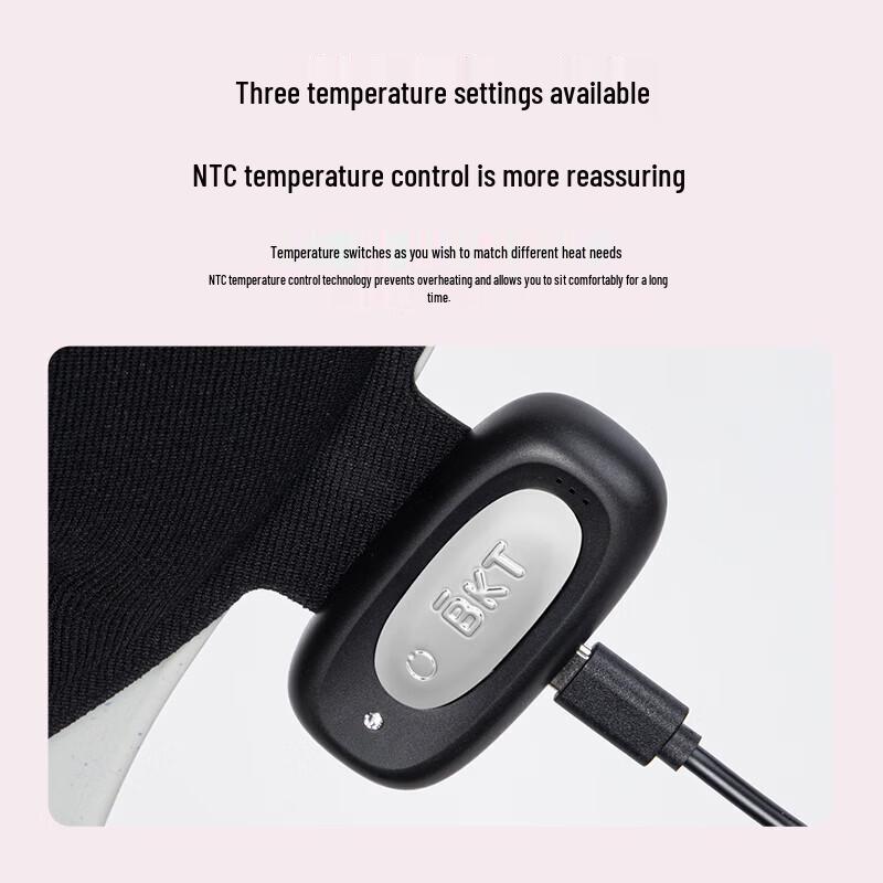 BKT Heated Lumbar Support Posture Chair
