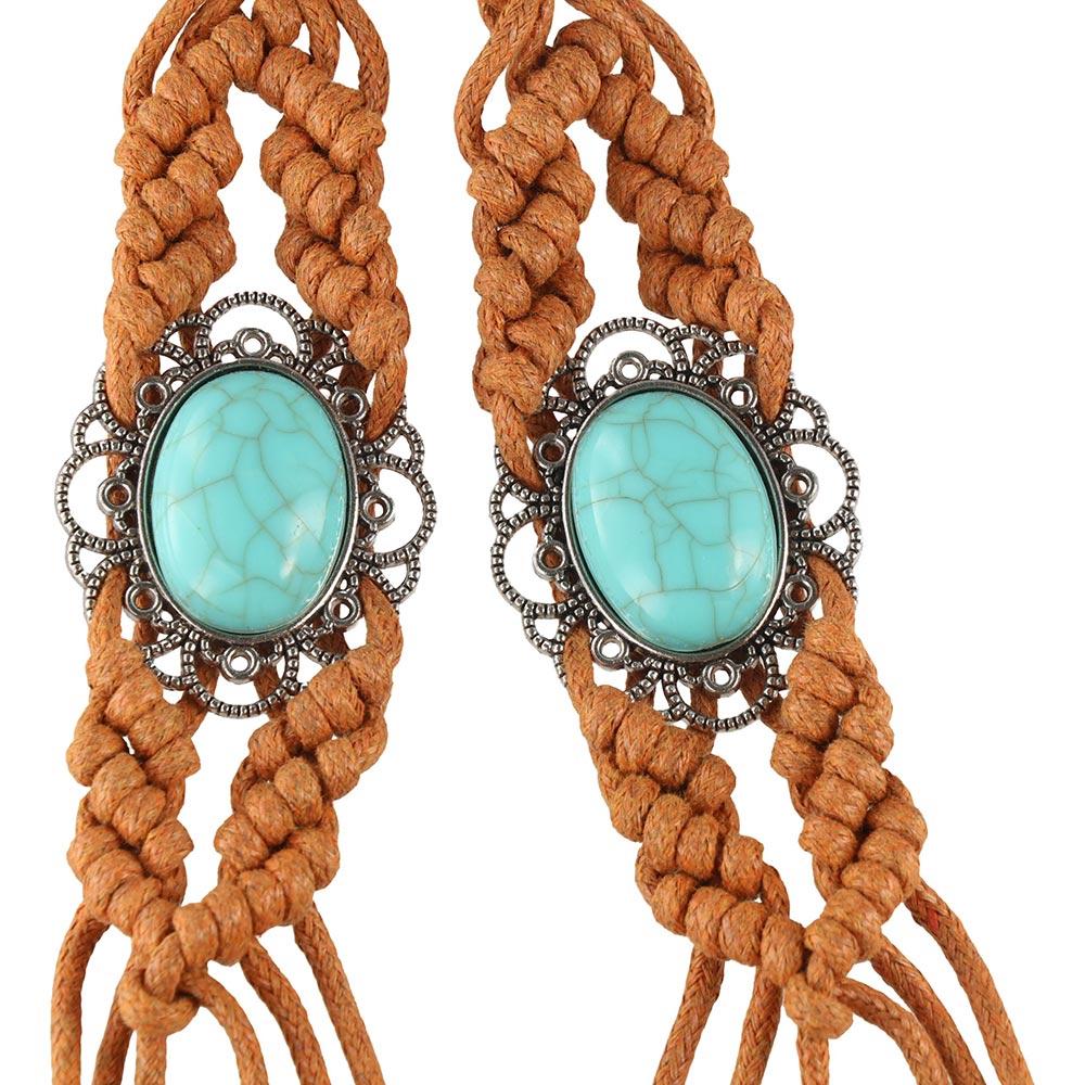 Versatile Woven Belt Ethnic Style Dress Chain Waist Dress Accessories Braided Waist Belt  Women