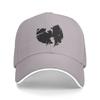 Baseball Caps Iconic Black Logo Vector Art Classic Wu Clan T-Shirt Trendy Casquette Unisex Sport Summer Caps