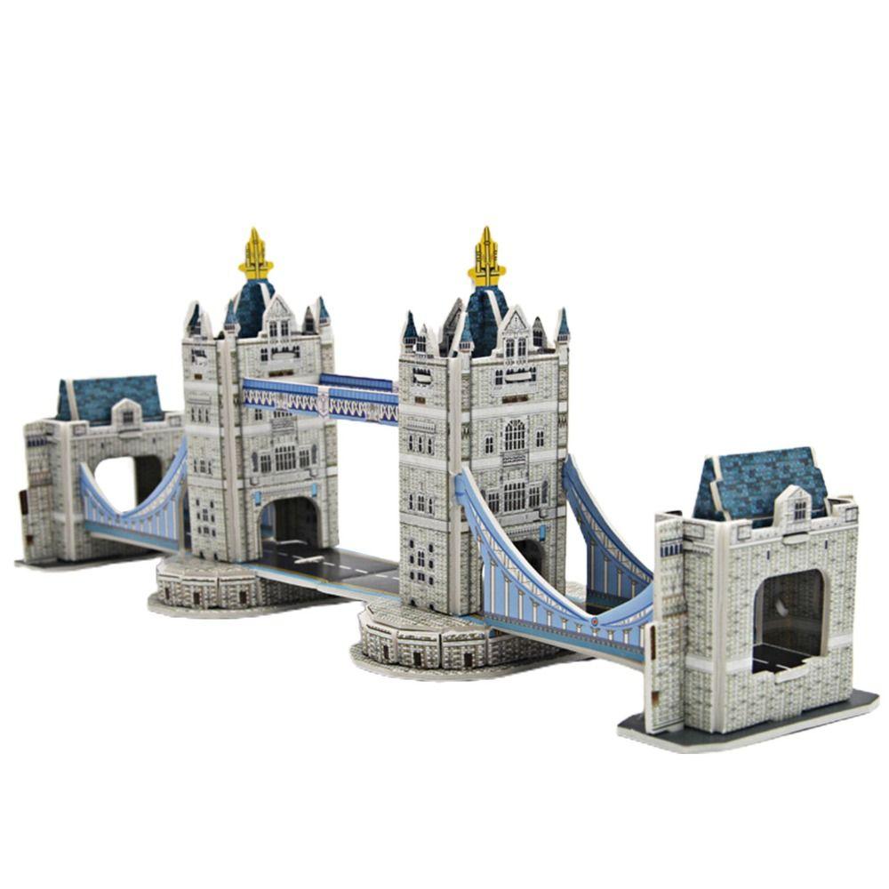 Бумажный мультяшный домик Бумажный игрушечный домик 3D-пазл Игрушечный автомобиль Подарки на день рождения