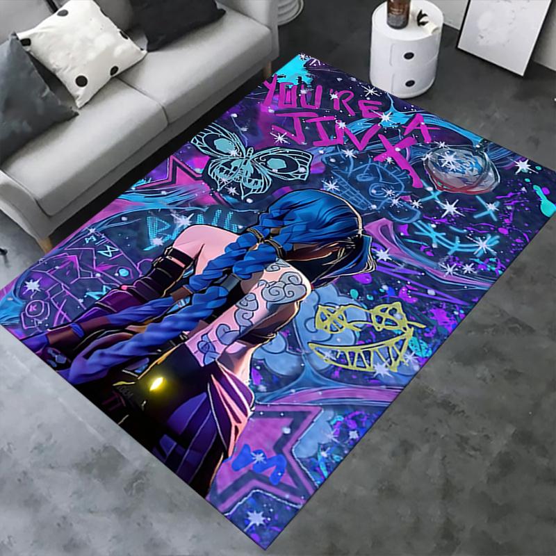 Charming Blue Butterfly Office Chair Mat: Decorative Home Office Gift for Any Room.122302a