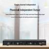 Weishu DC-112 Professional Dual-Channel Wireless Headset Microphone System (CN version)