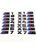 3D Rear Trunk Emblem Badge Logo Car Sticker BMW E46 E60 E64 F10 F20 F30 F06 F12 F13 E90 E92 E93 F80 F82 F87 M1 M2 M3 M4 M5 M6 M7 FD38