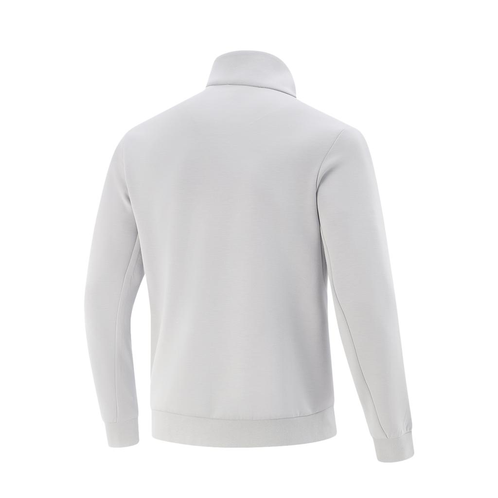 Li Ning Удобная Повседневная Простая Универсальная Спортивная Куртка с Воротником на Молнии Мужские Куртки AWDV935-1