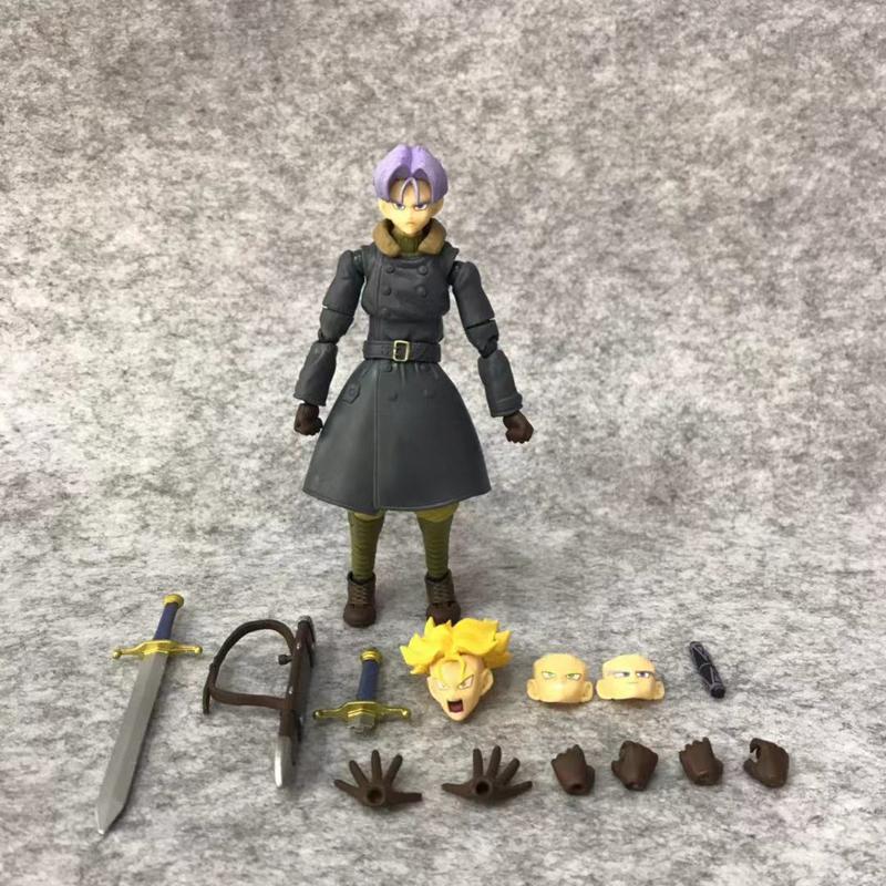 16 см Фигурка Готенкса из Dragon Ball Super Saiyan 3 SHF Аниме Подвижная ПВХ Коллекционная Кукла Фигурка Какаротто Сын Гоку Модель Игрушки