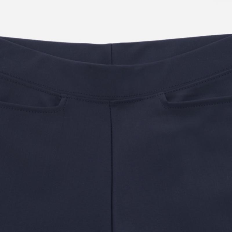Shop Women Polyester Simple Stretch Office Banding Slacks Gray Ace Wpt 1051