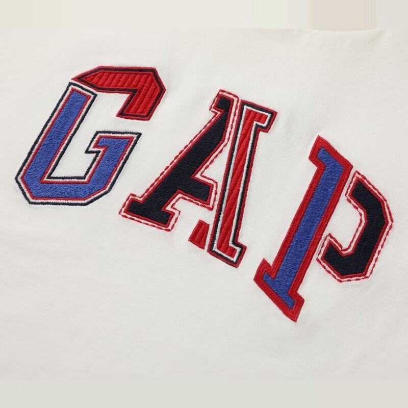 Gap Хлопковая футболка с длинным рукавом и логотипом для мальчика, имитирующая двухпредметный костюм