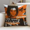 Rock TTokio HotelS Cushion Cover Breathable and skinfriendly linen pillowcase square removable and washable cushion