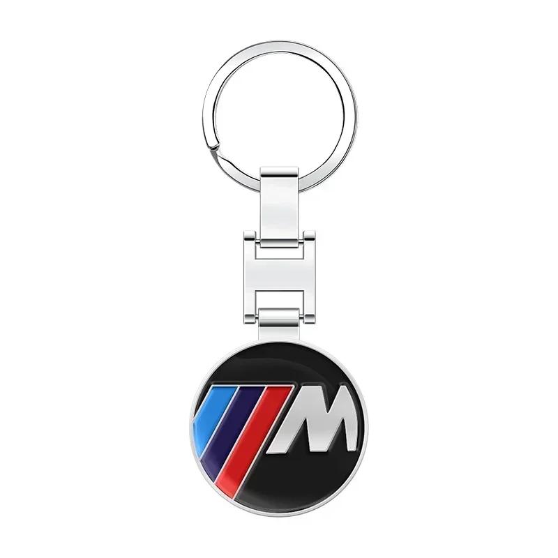 1 шт. Металлическая брелок-логотип Роскошный брелок для автомобиля Для BMW M 1 3 4 5 6 7 Серии X1 X3 X4 X5 X6 X7 G20 G38 F20 F39 F48 E46 E60 E36 E39 yflb10