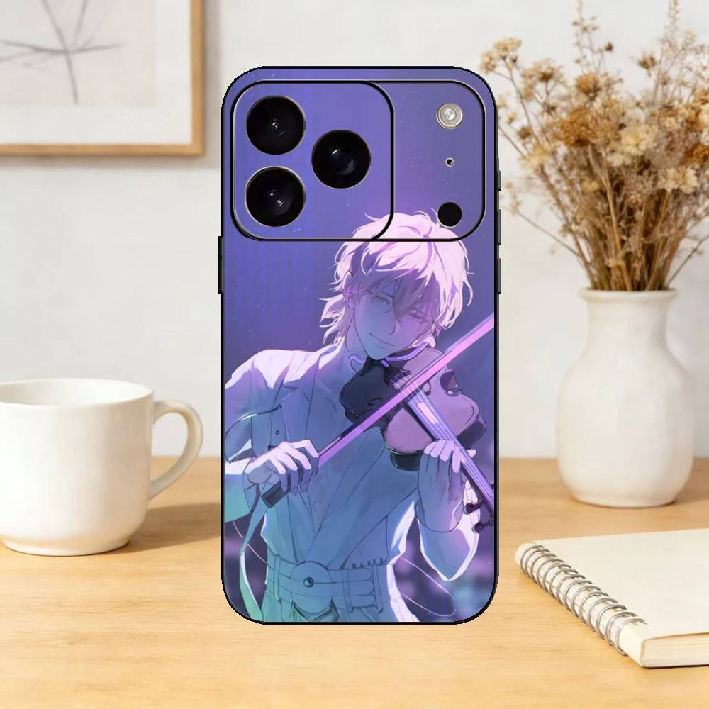 A-Alien Stage Luka Чехол для телефона Силиконовый черный Мягкий Для IPhone 17,16,15,14,13,12,11,SE,Plus Pro Max