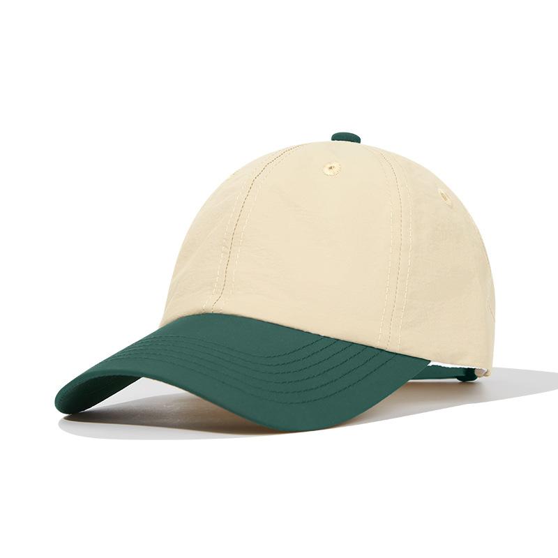 Бейсболка с подбором цвета Быстросохнущий тонкий материал Водонепроницаемая кепка с козырьком для кемпинга на открытом воздухе Мужские и женские кепки