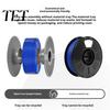 Non-reflective 3D Print Filament Matte PLA Printer Filament, Spoolless Printing Accessory 1Kg 1.75mm Roll Compatible with Most Printers Precise