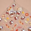 Redanco 5D Наклейки для ногтей с тиснением Hello Kitty Cat Dr1598