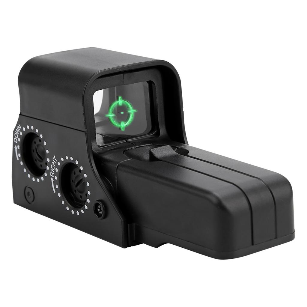 Голографический прицел для игрушечного пистолета с водными гелевыми шариками 21?23-миллиметровая направляющая зеленая точка света