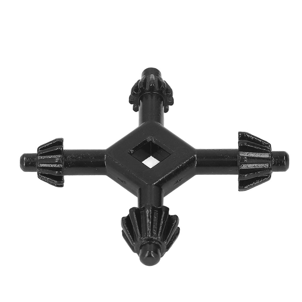 4 In 1 Drill Chuck Wrench 45# Steel Multifunctional Chucks Key for Drilling Alloy Teeth