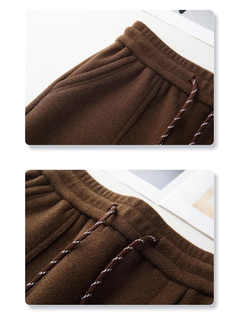 2024 Хаки Шерстяная Юбка Миди для Женщин – Осень/Зима, Эластичная Талия, Прямая Облегающая с Разрезом Спереди, Длина до Щиколотки