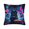 Pillow Case Gamer Cat Soft Pillow Cover For Couch Sofa Bedroom Cute Funny Pillowcases