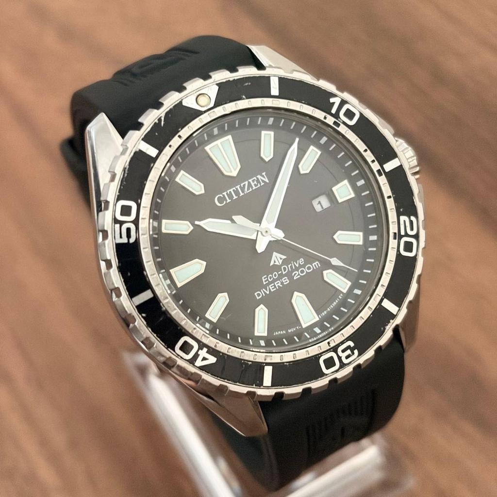 Б/у CITIZEN PROMASTER BN0190-82E Eco Drive Дайверские 200м Promaster Citizen Солнечные Мужские