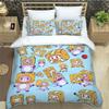 Lankybox Foxy Boxy Cute Bedding Collections Exquisite Bed Supplies Set Duvet Cover Bed Comforter Set Bedding Set Luxury Birthday Gift