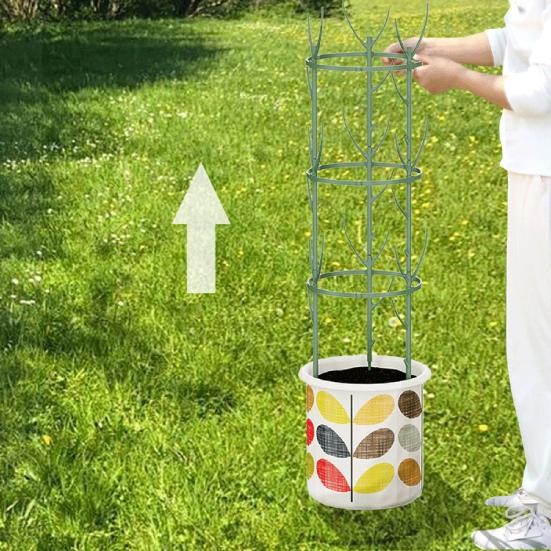 3/5/10 шт./набор Подставка для растений Монстера, Штабелируемая садовая опора для растений, Шест для поддержки комнатных и уличных высоких горшечных вьющихся растений, Палка, Моховой столб