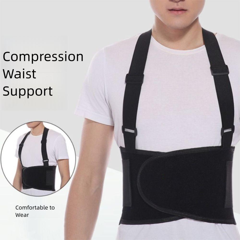 Breathable Strap Waist Trainer Belt Dual Adjustable Sports Lumbar Support Brace Summer