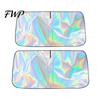 Heat Resistant Sunshade Car Windshield Sun Shade with Reflective Foil Foldable Heat-Resistant Portable Window UV Protection for Most Cars SUVs Summer