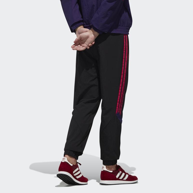 adidas Мужские спортивные штаны Originals Trefoil, черные EJ0951