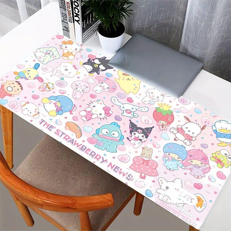 1pc Kawaii Characters Collection Computer Pad with Vibrant Print, Mouse Pads for Desk,077