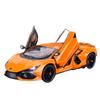 1/24 Lamborghini Revuelto Alloy Sports Car Model Diecast Metal Toy Racing Super Car Vehicles Model Sound and Light Simulation Childrens Gift