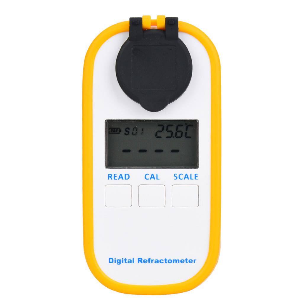 Цифровой ЖК-рефрактометр Брикса Измеритель концентрации сахара в пищевых продуктах Тестер напитков и фруктовых соков
