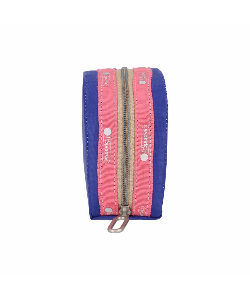 Lesportsac Пэчворк Ослепительно-синий Квадратный Essential Косметичка [2264.Lc75]