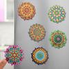 Retro Ethnic Flower Refrigerator Magnet DIY Home Office Kitchen Locker Fridge