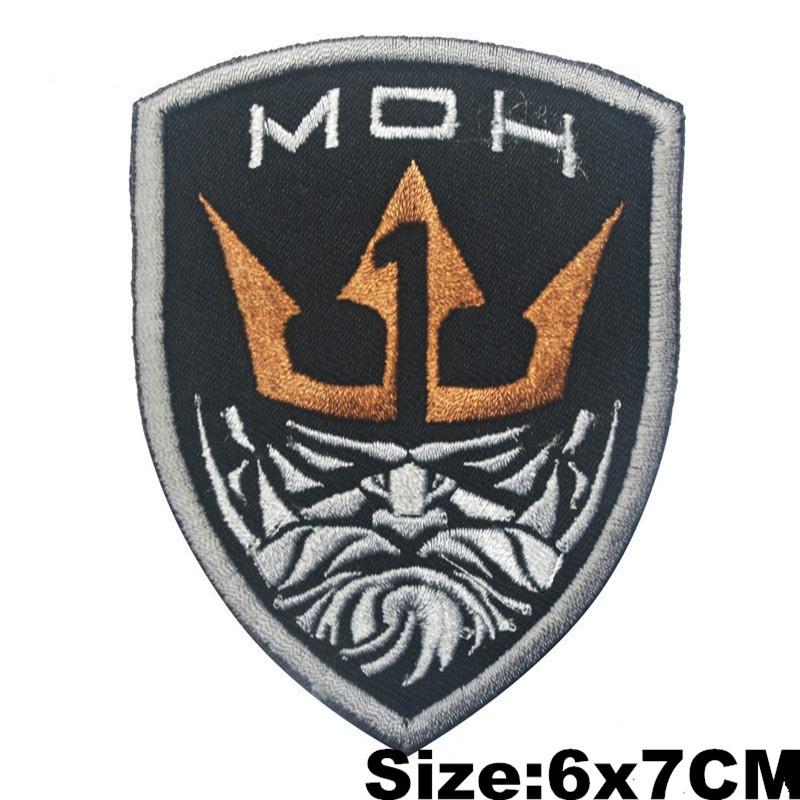 Значки с черепом, нашивки с вышивкой на липучке, декоративные нашивки, нарукавные повязки, аксессуары для одежды, съемные знаки отличия