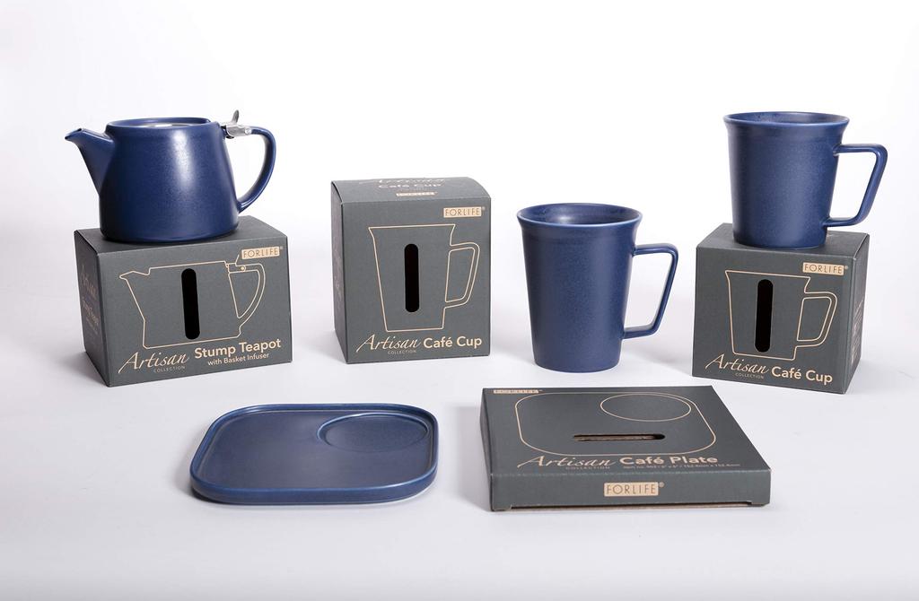 Кружка For Life Чайная чашка 473 мл Артизан Индиго 902Ind