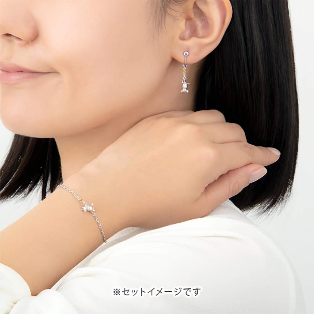 Sanrio Pochacco Goods Earrings POCHACCO Earrings Silver Gift [U-TREASURE] U-TREASURE Women's SESaPC-102-SV