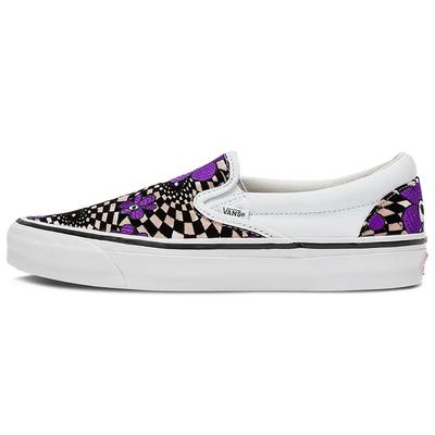 Perks and Mini x OG Classic Slip-On LX Heliotrope Унисекс Кроссовки Коричневый Настоящий Белый VN0A32QNBF2