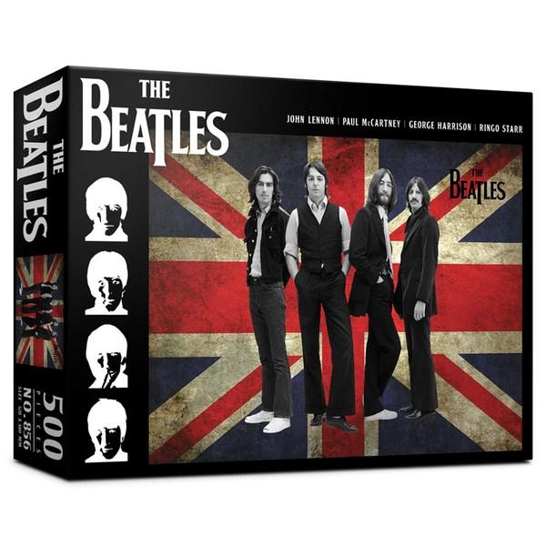 Puzzle Life Beatles Union Jack Jigsaw Puzzle PL856, 500 Pieces, Mixed Colors, 500 Pieces Jigsaw Puzzle, Childrens Games, Educational Toys