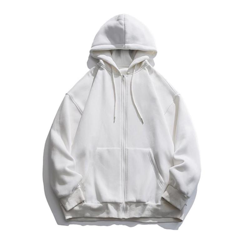 Женская толстовка с капюшоном оверсайз - Новый кардиган свободного кроя весна/осень 2024