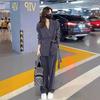 Spring and Autumn New Style Suit Suit Women's Design Loose Slim Suit Jacket Casual Wide Leg Pants Two-piece Set