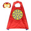 Halloween Children'S Cape, Superhero Frozen Style, Spider-Man, Iron Man, And Cap Mask
