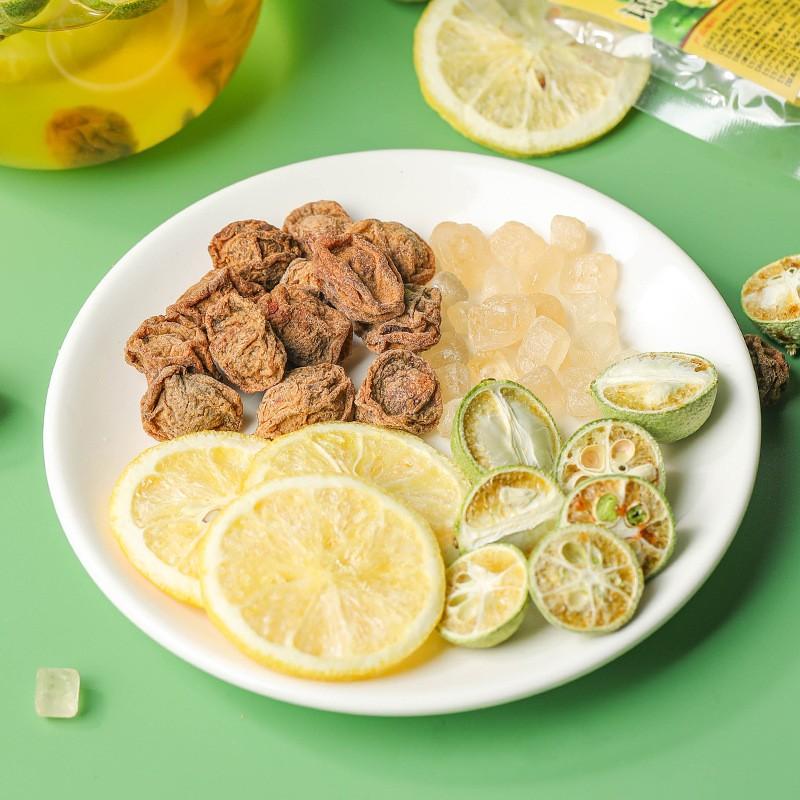 Premium Natural Kumquat Lemon Herbal Tea Water Soluble Healthy Daily Brewing